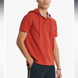 TOMMY HILFIGER
Men's Artie Short Sleeve Hoodie Polo